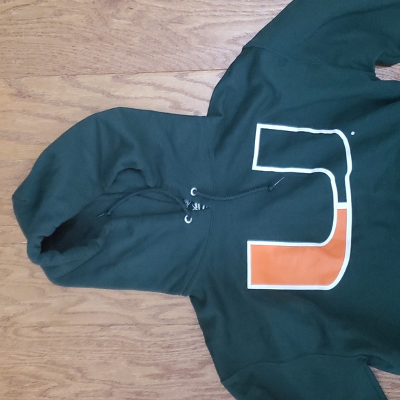 University of Miami Sweatshirt / Hoodie Small - Picture 2 of 3
